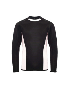 Plain Black & White PE Multisport Top