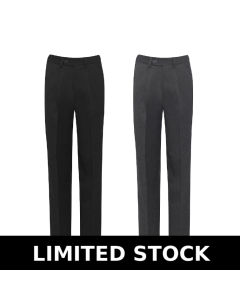 Plain Boys Elasticated Trousers