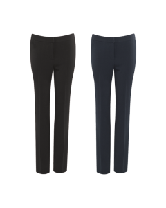 Plain Senior Girls Slim Fit Trousers
