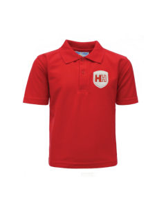 Red PE Polo Shirt