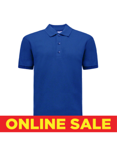 Plain Dark Royal Polo Shirt