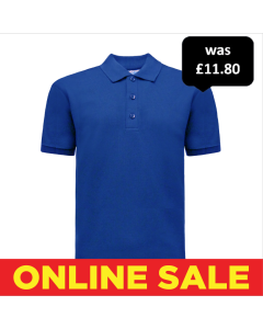 Plain Dark Royal Polo Shirt