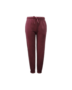 Plain Burgundy PE Jogging Pants