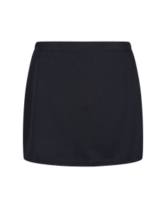 Plain Black Girls' PE Skort 