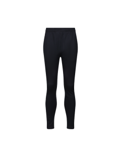 Plain Black Tapered PE Jogging Pants