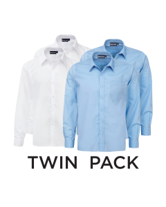 Plain Boys' Long Sleeve Shirt