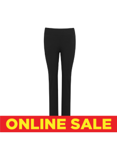 Plain Black Junior Girls' Trousers