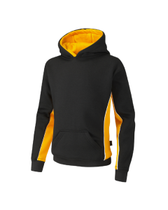 Black & Amber Unisex PE Hoody (Optional)