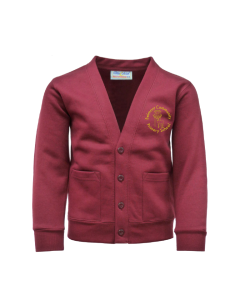 Burgundy Cardigan