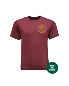 Burgundy PE T-Shirt