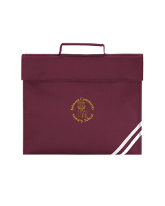 Burgundy Book Bag