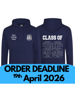 Leavers Hoodie + Initials 2026