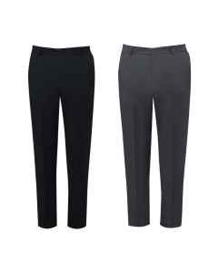 Plain Boys' Elasticated Sturdy Fit Trousers