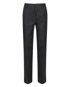 Plain Harrow Grey Junior Boys' Regular Fit Trousers