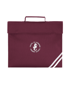 Burgundy Book Bag