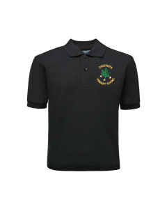 Staff Black Polo Shirt