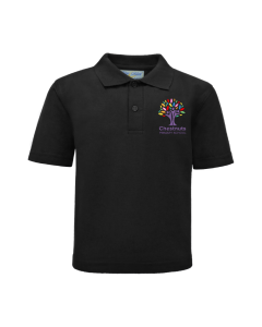 Staff Black Polo Shirt