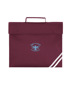 Burgundy Book Bag