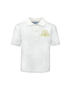 White PE Polo Shirt