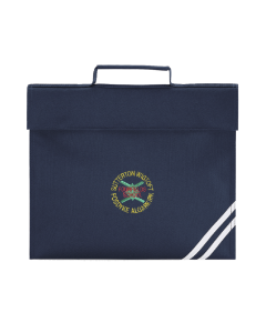 French Navy Book Bag