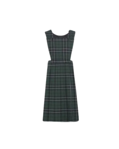 Bottle Tartan Pinafore
