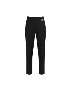 Black Boys' Slim Fit Trousers