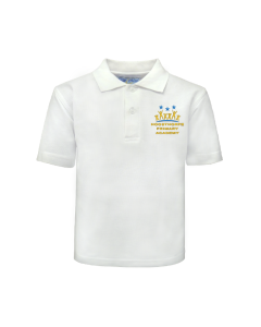 White PE Polo Shirt