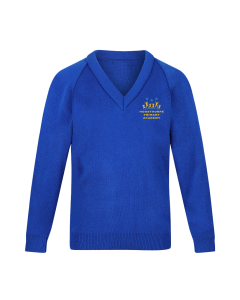 Royal Knitted V-Neck Jumper