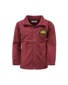 Burgundy Fleece Jacket