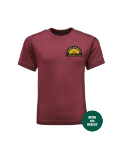 Burgundy PE T-Shirt