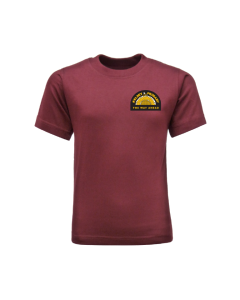Burgundy PE T-Shirt