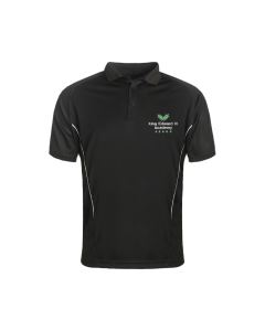 Black & White Boys' PE Polo Shirt