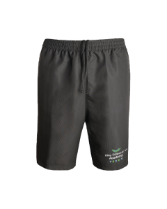 Black & Silver Boys PE Shorts