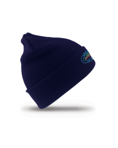 Navy Junior Knitted Hat 