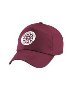 Burgundy Junior Cap