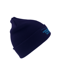 Navy Junior Knitted Hat