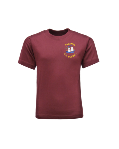Burgundy PE T Shirt