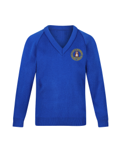 Royal Knitted V-Neck Jumper