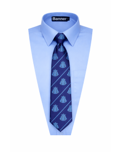 TI-109 Navy & Sky 52" 6th Form Tie