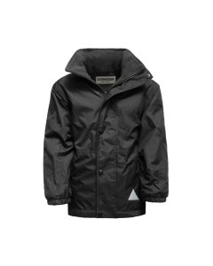 Plain Black Reversible Storm Jacket
