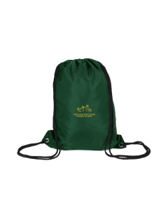 Green Drawstring Bag