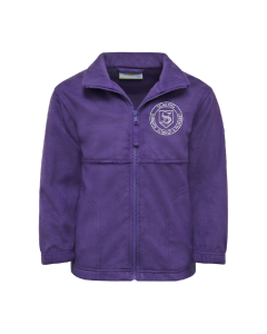 Purple Nursery Fleece