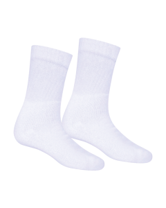 3 Pack Plain White PE Ankle Sports Socks