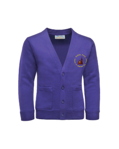 Purple Cardigan