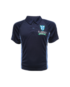 Navy & Sky PE Polo Shirt