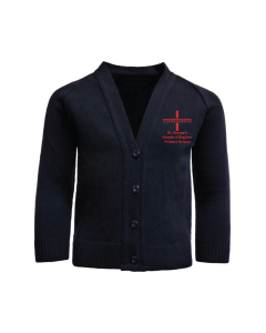 Navy Knitted Cardigan