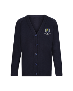 Navy Knitted Cardigan