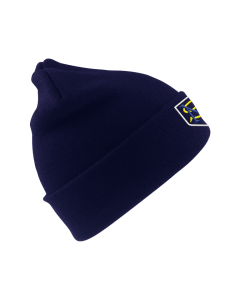 Navy Junior Knitted Hat