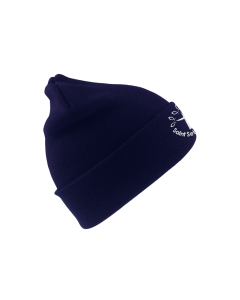 Navy Junior Knitted Hat