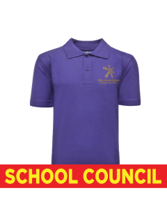 School Council Purple Polo Shirt